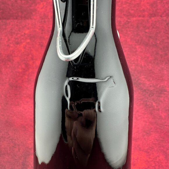 COUNTRY CORK  BLACK MILK VINTAGE SNAP LID STOPPER BOTTLE 750 ml RUSTIC IRISH - Picture 6 of 8